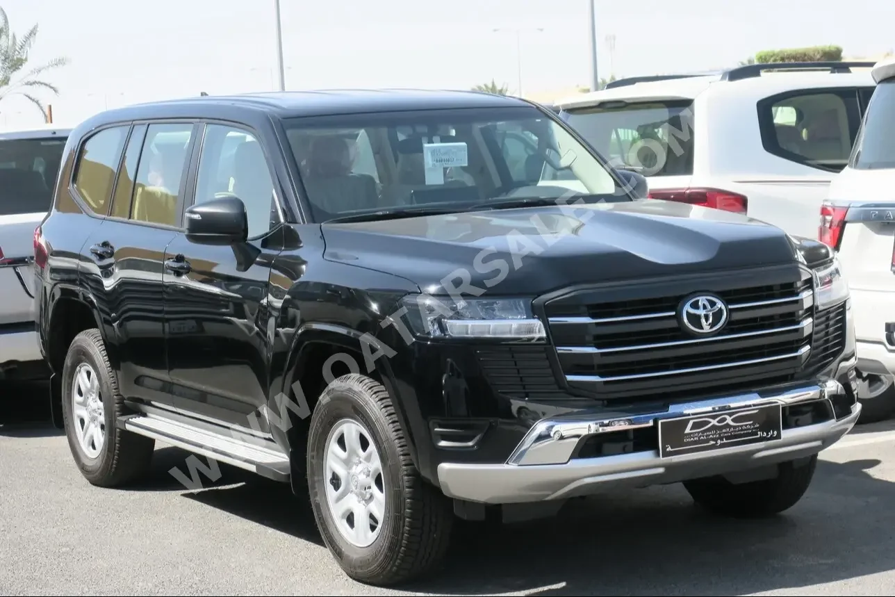 Toyota  Land Cruiser  GX  2024  Automatic  0 Km  6 Cylinder  Four Wheel Drive (4WD)  SUV  Black  With Warranty