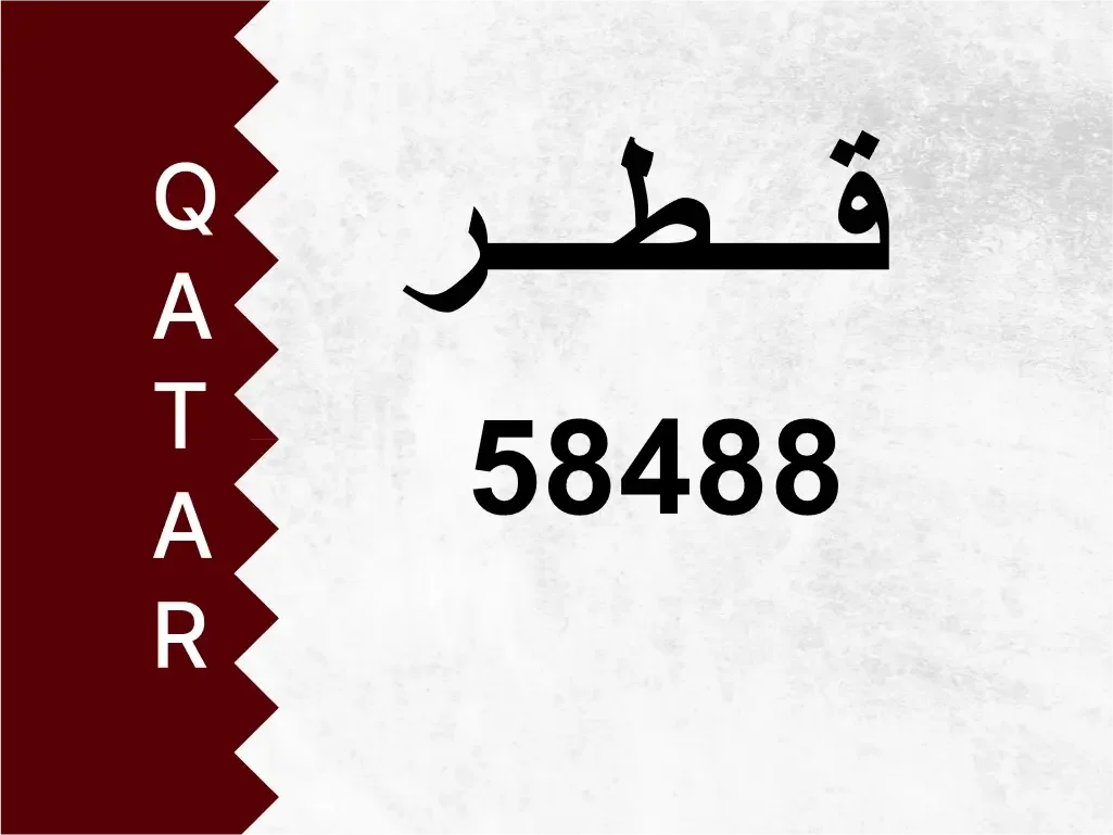 رقم خاص  58488  رقم مميز