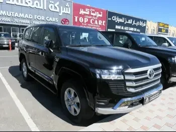 Toyota  Land Cruiser  GXR  2024  Automatic  0 Km  6 Cylinder  Four Wheel Drive (4WD)  SUV  Black  With Warranty