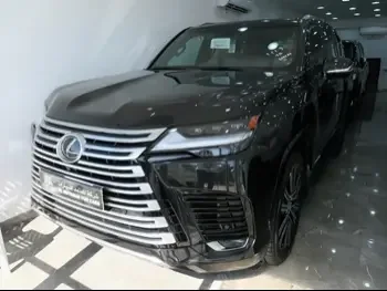 Lexus  LX  600 Luxury  2024  Automatic  0 Km  6 Cylinder  Four Wheel Drive (4WD)  SUV  Black  With Warranty