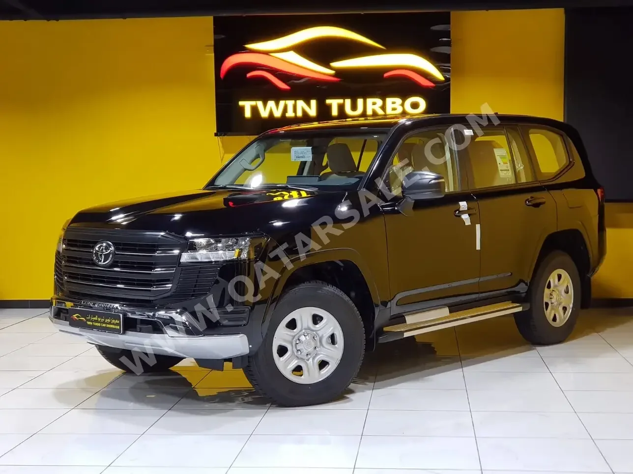 Toyota  Land Cruiser  GX  2024  Automatic  0 Km  6 Cylinder  Four Wheel Drive (4WD)  SUV  Black  With Warranty