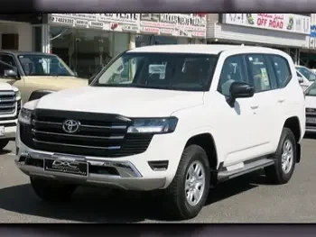 Toyota  Land Cruiser  GX  2024  Automatic  0 Km  6 Cylinder  Four Wheel Drive (4WD)  SUV  White  With Warranty