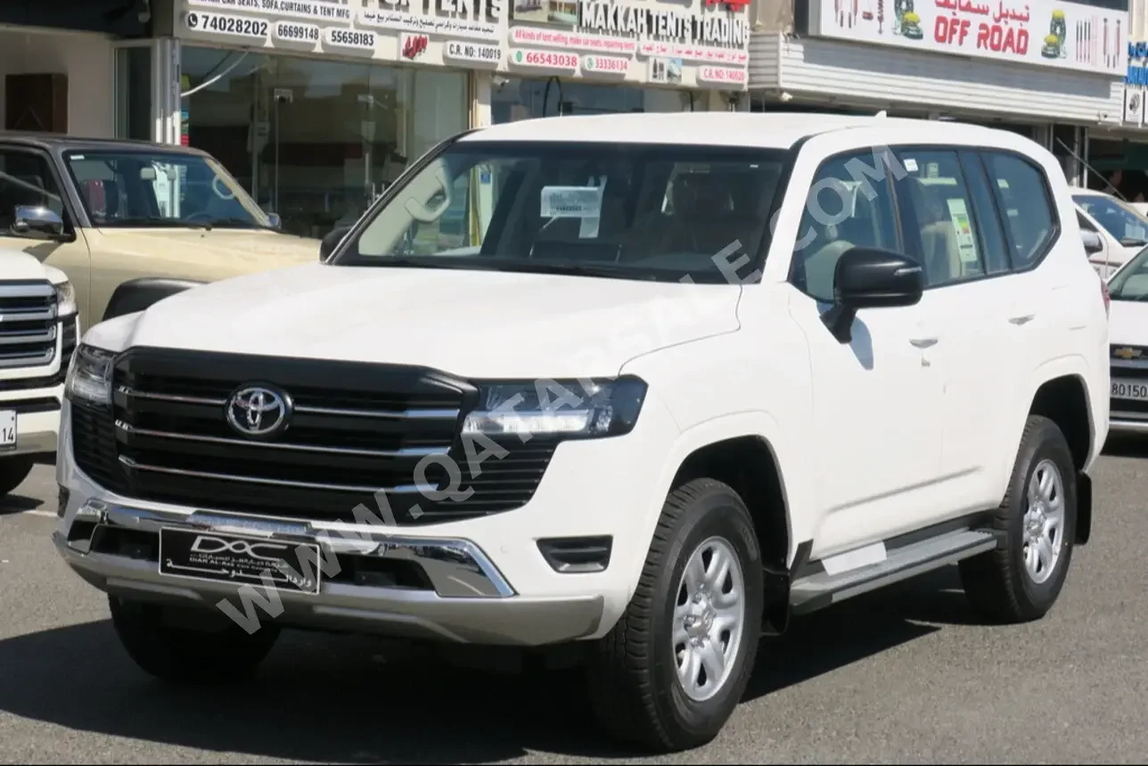 Toyota  Land Cruiser  GX  2024  Automatic  0 Km  6 Cylinder  Four Wheel Drive (4WD)  SUV  White  With Warranty