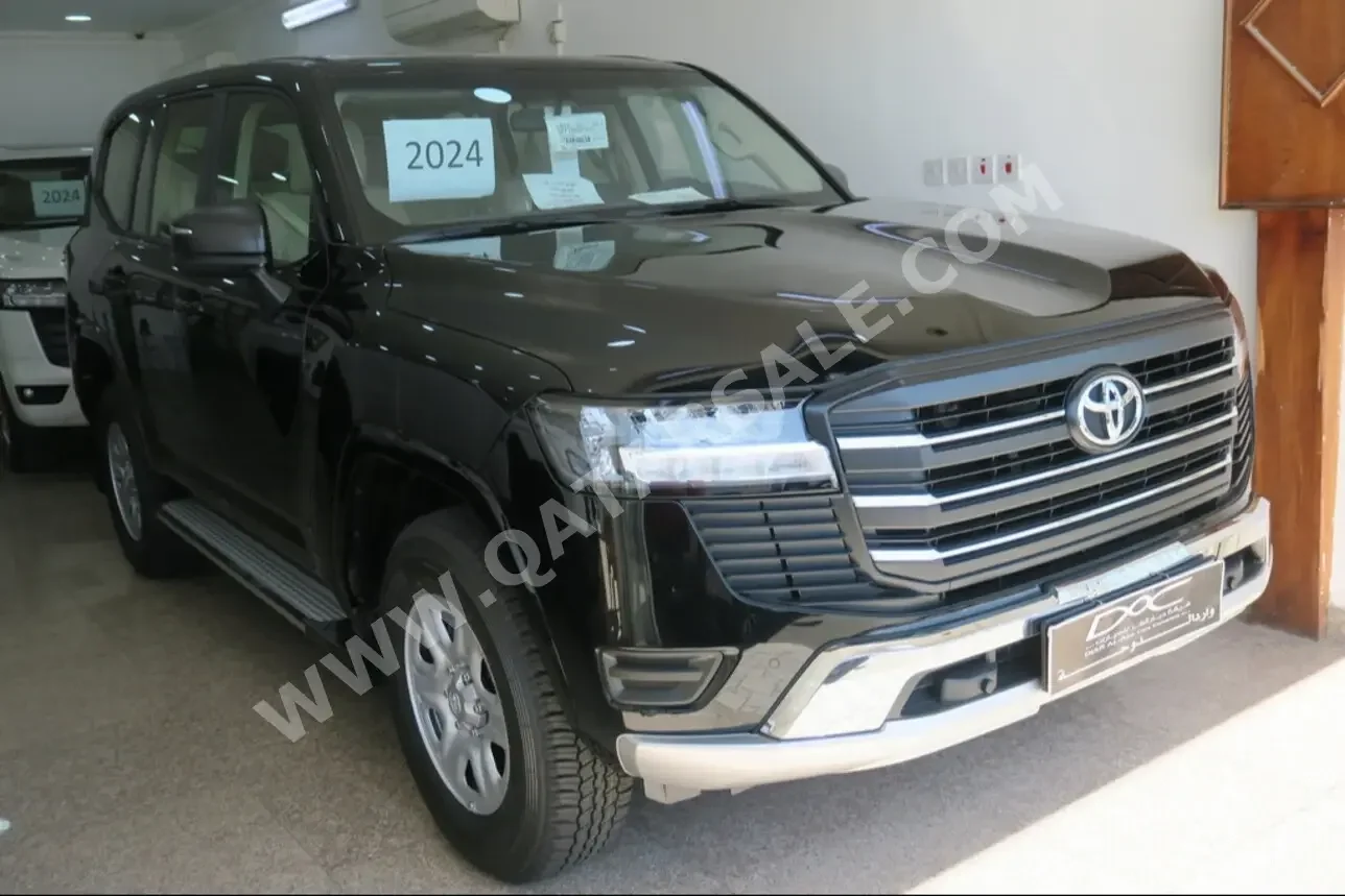 Toyota  Land Cruiser  GX  2024  Automatic  0 Km  6 Cylinder  Four Wheel Drive (4WD)  SUV  Black  With Warranty