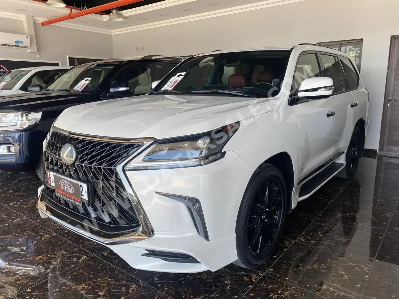 Lexus  LX  570 S Black Edition  2019  Automatic  168,000 Km  8 Cylinder  Four Wheel Drive (4WD)  SUV  White