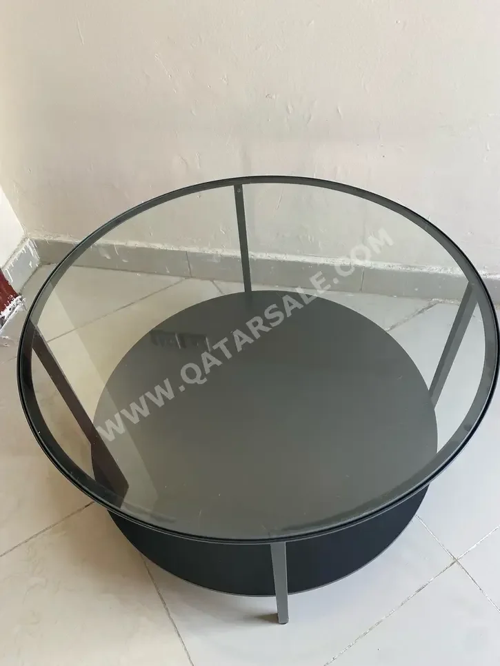 Tables & Sideboards Middle Coffe Table  IKEA  Glass  Black