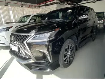 Lexus  LX  570  2018  Automatic  112,000 Km  8 Cylinder  Four Wheel Drive (4WD)  SUV  Black