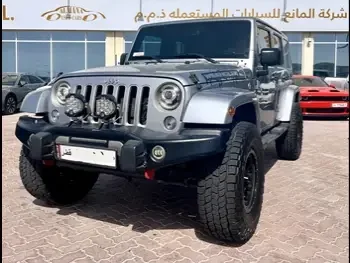 Jeep  Wrangler  Sahara  2016  Automatic  115,000 Km  6 Cylinder  Four Wheel Drive (4WD)  SUV  Silver