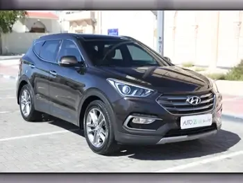 Hyundai  Santa Fe  2018  Automatic  62,800 Km  6 Cylinder  Four Wheel Drive (4WD)  SUV  Brown