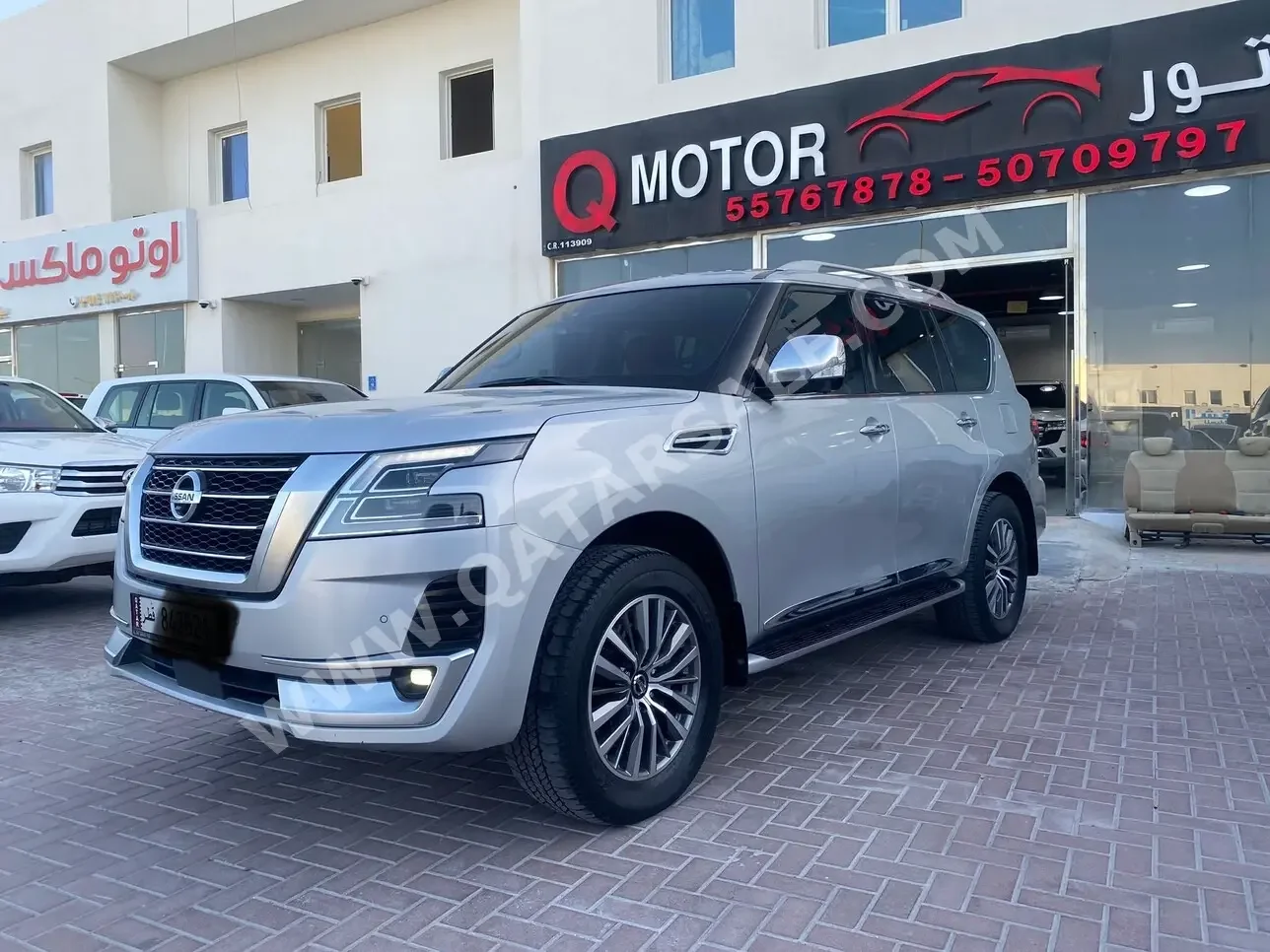 Nissan  Patrol  Platinum  2020  Automatic  100,000 Km  6 Cylinder  Four Wheel Drive (4WD)  SUV  Silver