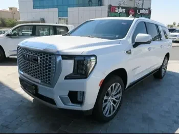 GMC  Yukon  Denali XL  2021  Automatic  73,000 Km  8 Cylinder  Four Wheel Drive (4WD)  SUV  White  With Warranty