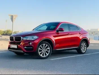  BMW  X-Series  X6  2016  Automatic  97,000 Km  6 Cylinder  Four Wheel Drive (4WD)  SUV  Red  With Warranty