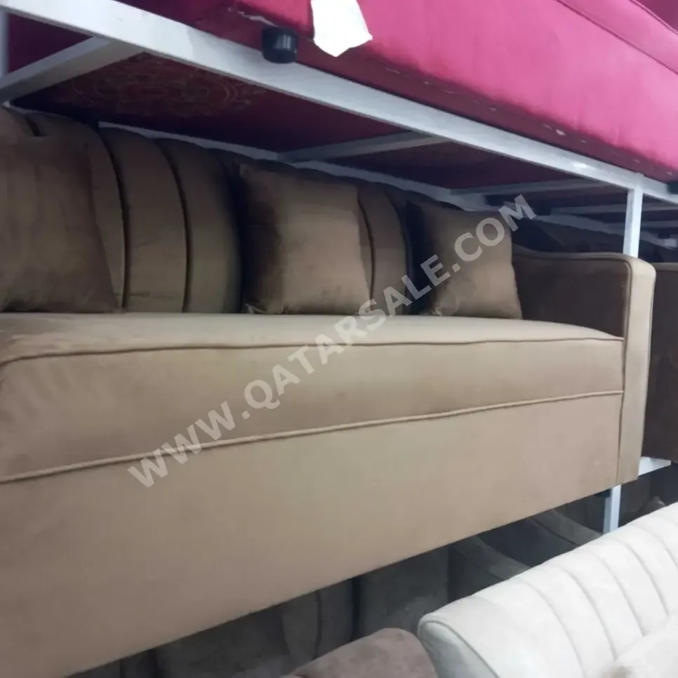 Sofas, Couches & Chairs Sofa Set  Velvet  Brown