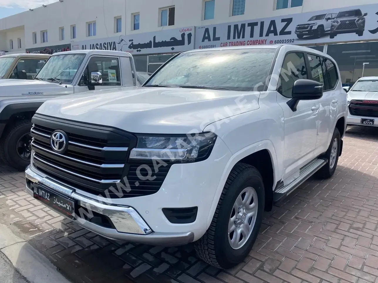 Toyota  Land Cruiser  GX  2024  Automatic  0 Km  6 Cylinder  Four Wheel Drive (4WD)  SUV  White  With Warranty