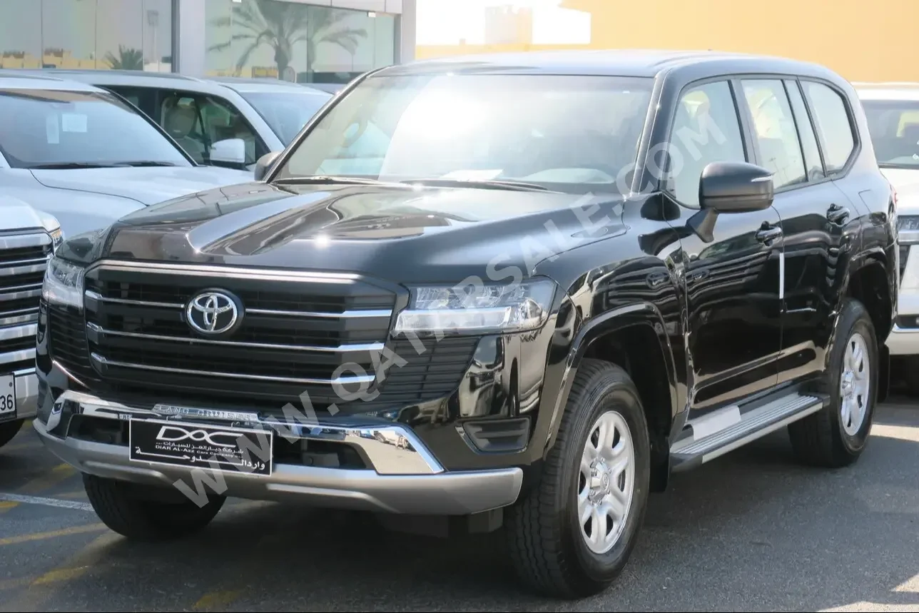 Toyota  Land Cruiser  GX  2024  Automatic  0 Km  6 Cylinder  Four Wheel Drive (4WD)  SUV  Black  With Warranty