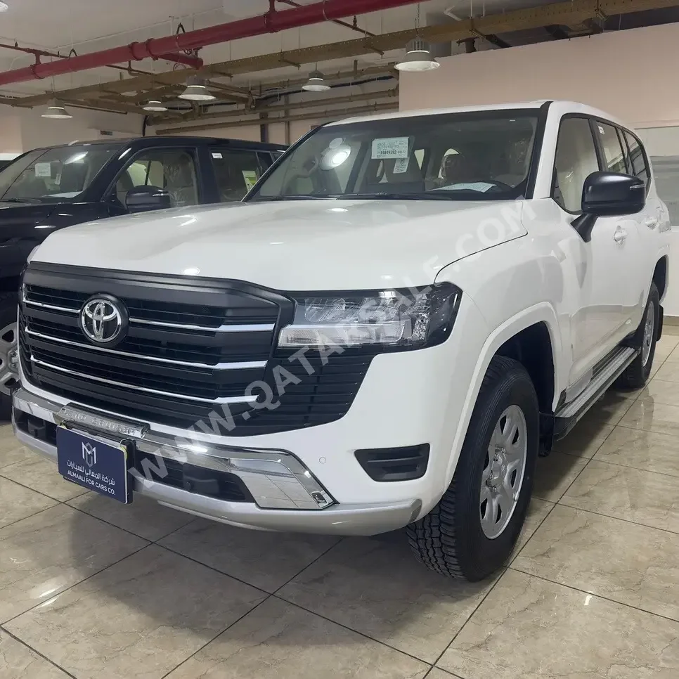 Toyota  Land Cruiser  GX  2024  Automatic  0 Km  6 Cylinder  Four Wheel Drive (4WD)  SUV  White  With Warranty