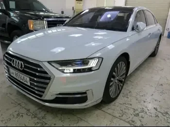  Audi  A8  L  2019  Automatic  20,000 Km  8 Cylinder  All Wheel Drive (AWD)  Sedan  White  With Warranty