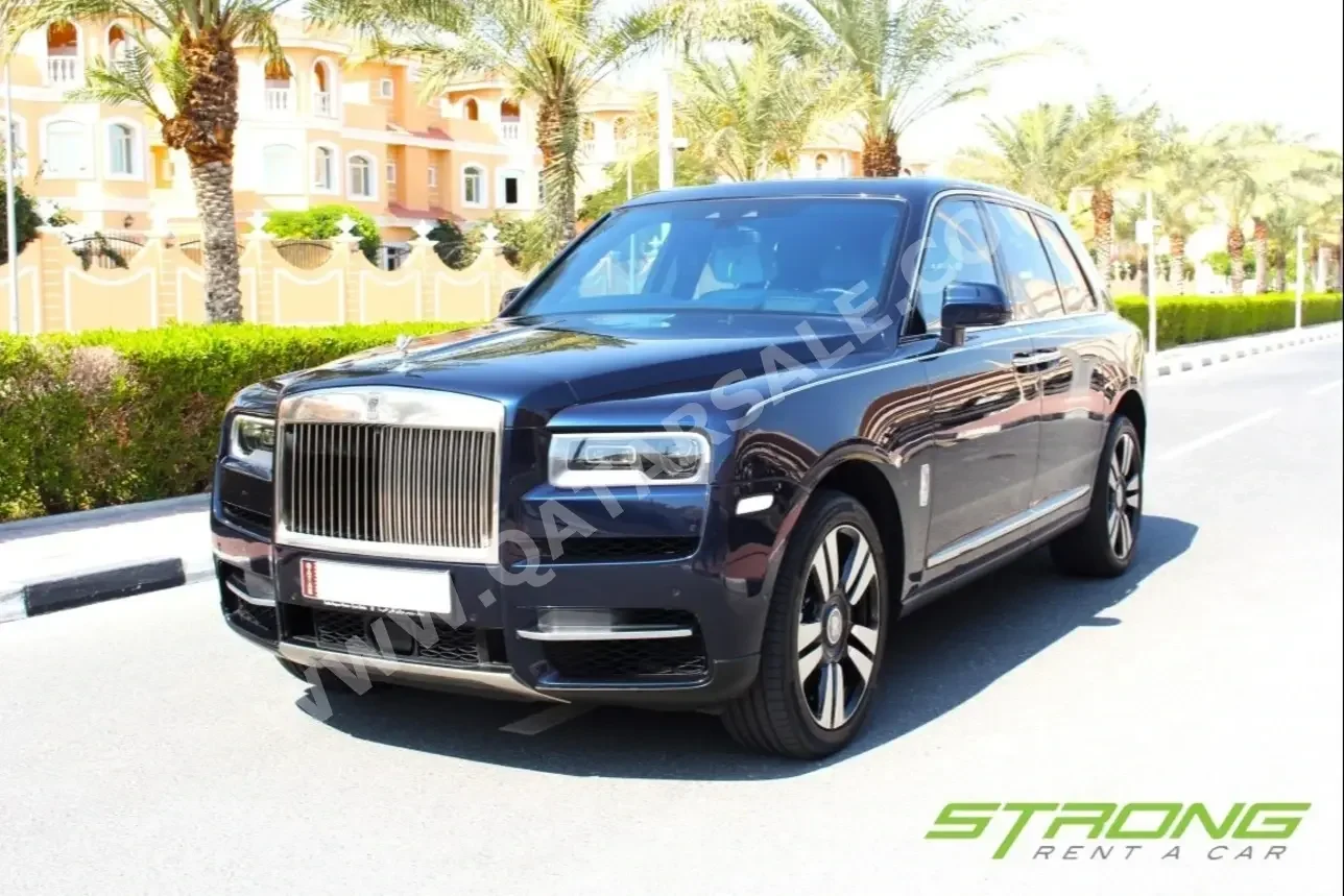 Rolls-Royce  Cullinan  12 Cylinder  SUV 4x4  Dark Blue  2020