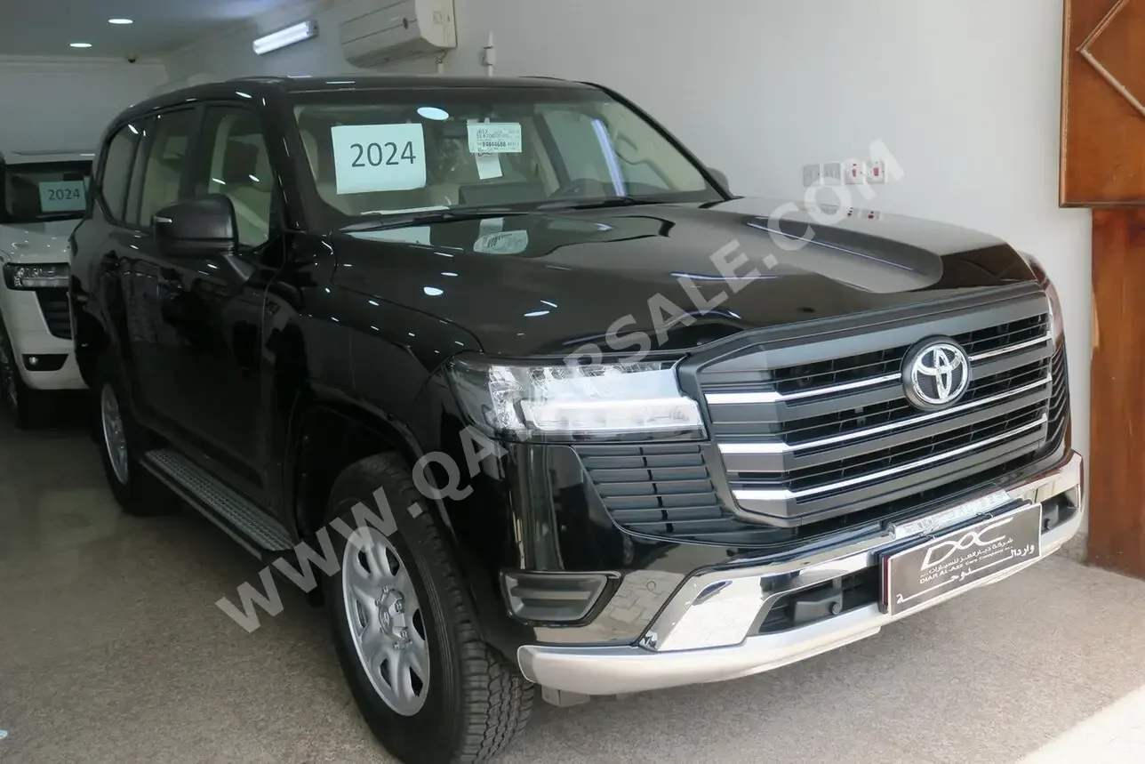 Toyota  Land Cruiser  GX  2024  Automatic  0 Km  6 Cylinder  Four Wheel Drive (4WD)  SUV  Black  With Warranty