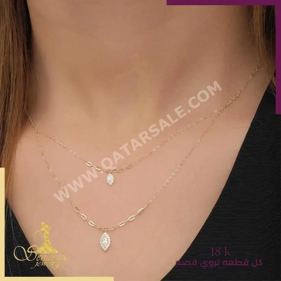 Gold Necklace  Italy  Woman  By Item ( Designers )  Yellow Gold  18k