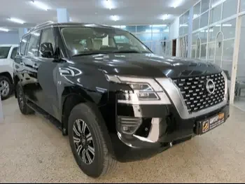 Nissan  Patrol  LE  2023  Automatic  0 Km  8 Cylinder  Four Wheel Drive (4WD)  SUV  Black  With Warranty