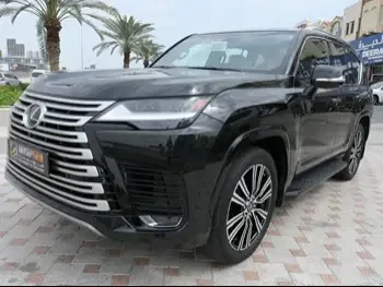 Lexus  LX  600 Luxury  2022  Automatic  37,000 Km  6 Cylinder  Four Wheel Drive (4WD)  SUV  Black  With Warranty