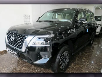 Nissan  Patrol  SE  2023  Automatic  0 Km  6 Cylinder  Four Wheel Drive (4WD)  SUV  Black  With Warranty