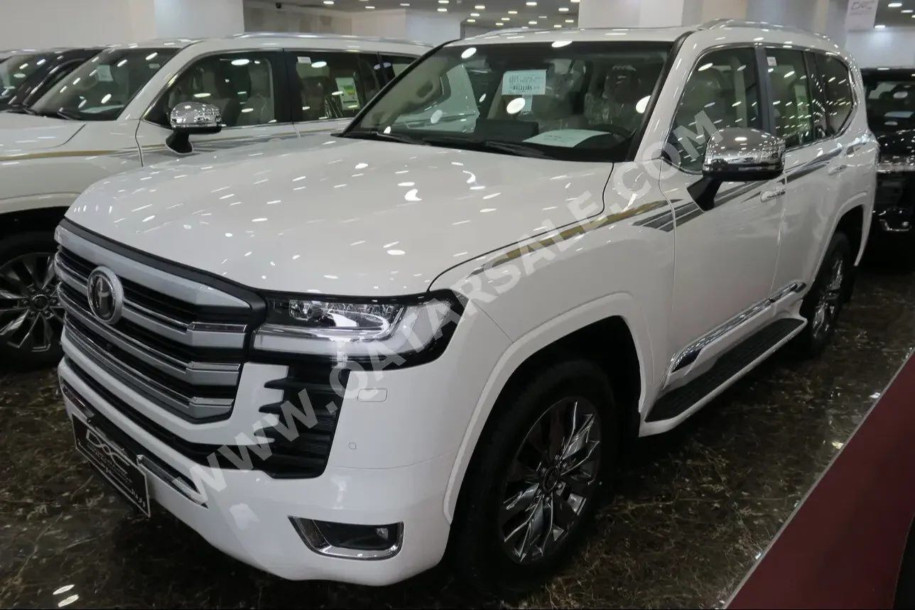 Toyota  Land Cruiser  VXR Twin Turbo  2024  Automatic  0 Km  6 Cylinder  Four Wheel Drive (4WD)  SUV  White  With Warranty