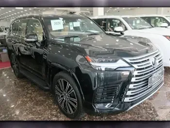 Lexus  LX  600 Luxury  2024  Automatic  0 Km  6 Cylinder  Four Wheel Drive (4WD)  SUV  Black  With Warranty