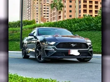 Ford  Mustang  2022  Automatic  50,000 Km  6 Cylinder  Rear Wheel Drive (RWD)  Coupe / Sport  Black  With Warranty