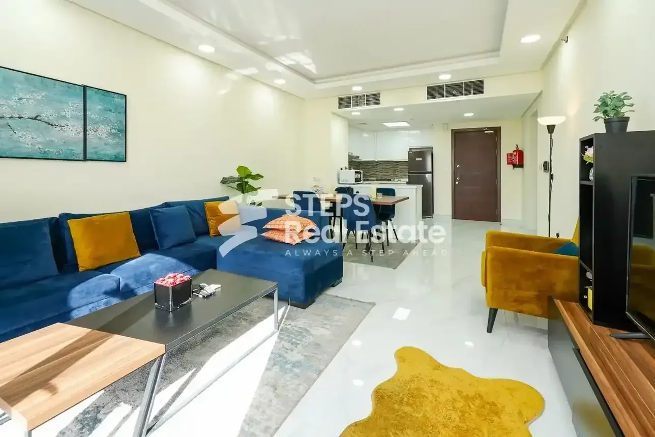 2 Bedrooms  Apartment  For Rent  in Lusail -  Al Erkyah  Fully Furnished