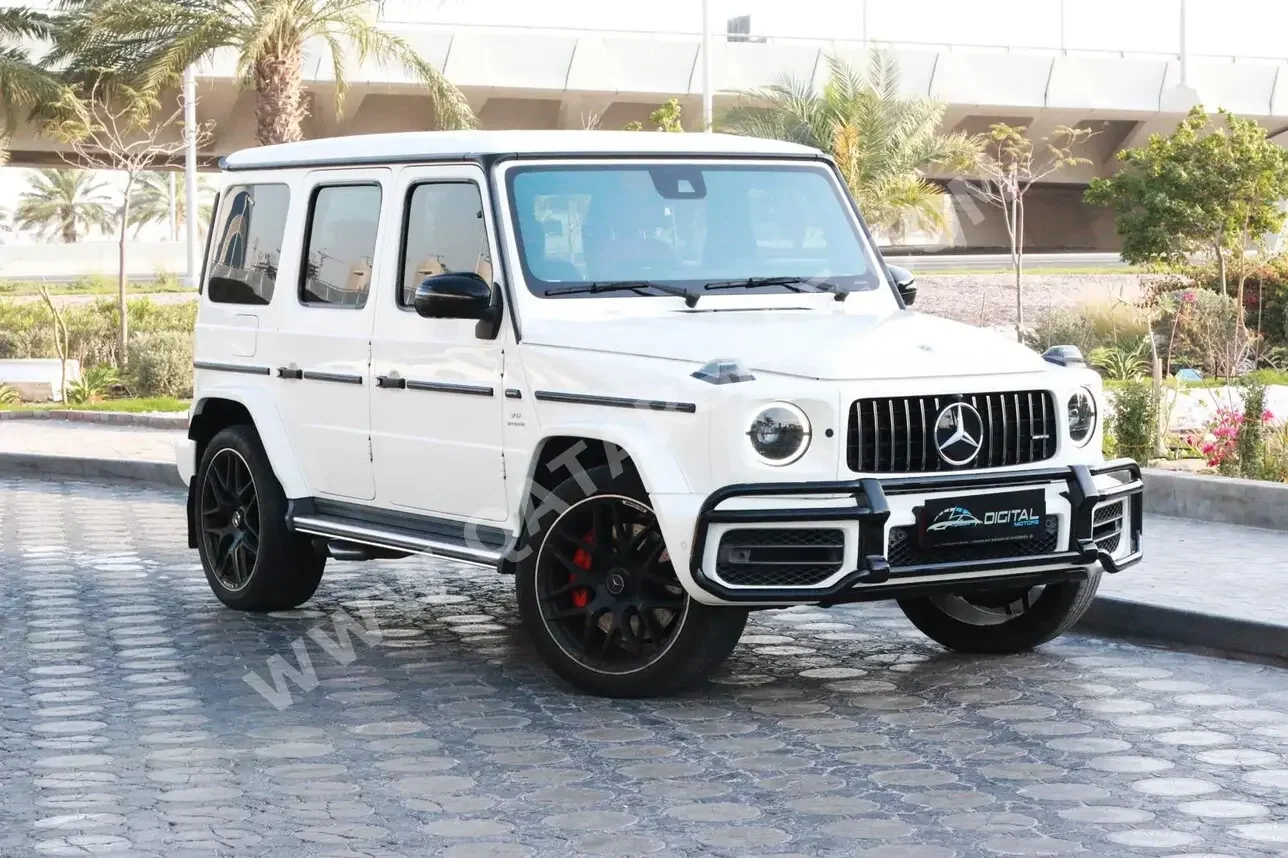 Mercedes-Benz  G-Class  63 AMG  2019  Automatic  89,000 Km  8 Cylinder  Four Wheel Drive (4WD)  SUV  White