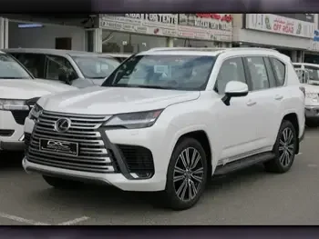 Lexus  LX  600 Luxury  2024  Automatic  1,000 Km  6 Cylinder  Four Wheel Drive (4WD)  SUV  White  With Warranty