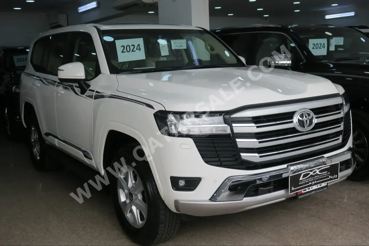 Toyota  Land Cruiser  GXR Twin Turbo  2024  Automatic  0 Km  6 Cylinder  Four Wheel Drive (4WD)  SUV  White  With Warranty