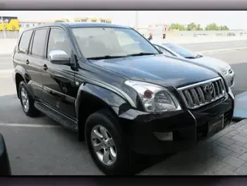 Toyota  Prado  2009  Automatic  190,000 Km  4 Cylinder  Four Wheel Drive (4WD)  SUV  Black