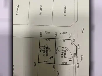 Lands Umm Salal  Umm Ebairiya Area Size 600 Square Meter