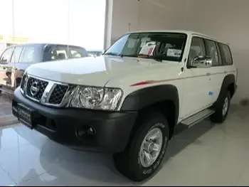 Nissan  Patrol  Safari  2023  Automatic  0 Km  6 Cylinder  Four Wheel Drive (4WD)  SUV  White  With Warranty