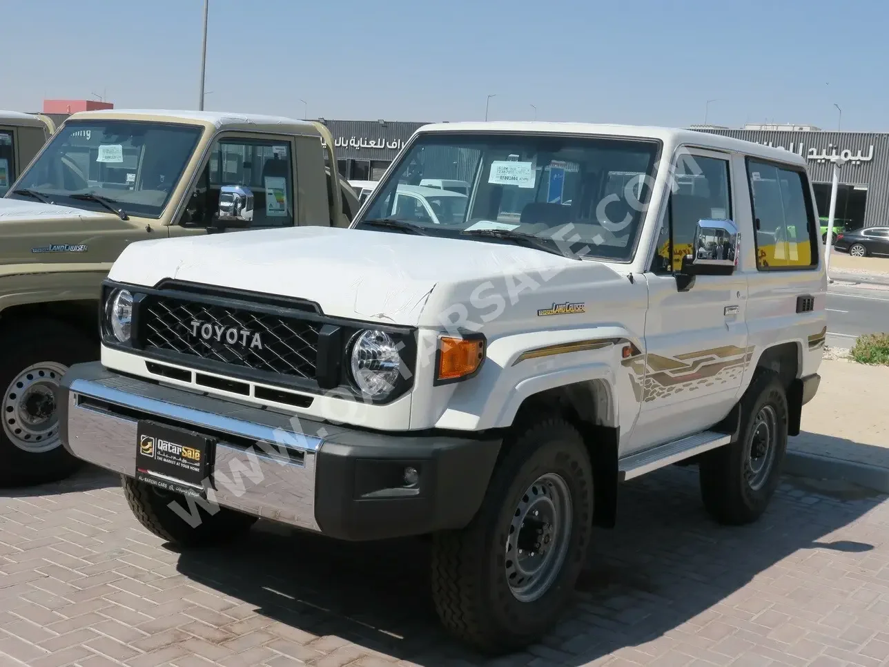 Toyota  Land Cruiser  Hard Top  2024  Manual  0 Km  6 Cylinder  Four Wheel Drive (4WD)  SUV  White  With Warranty