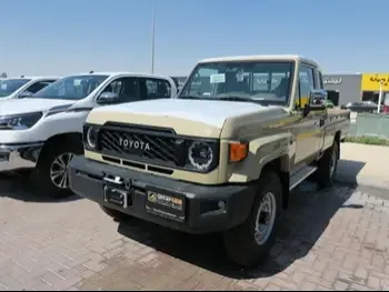 Toyota  Land Cruiser  LX  2024  Automatic  0 Km  4 Cylinder  Four Wheel Drive (4WD)  Pick Up  Beige  With Warranty