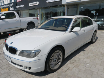 بي ام دبليو  الفئة - السابعة  730 Li  2006  اوتوماتيك  55,000 كم  6 سلندر  دفع خلفي  سيدان  أبيض