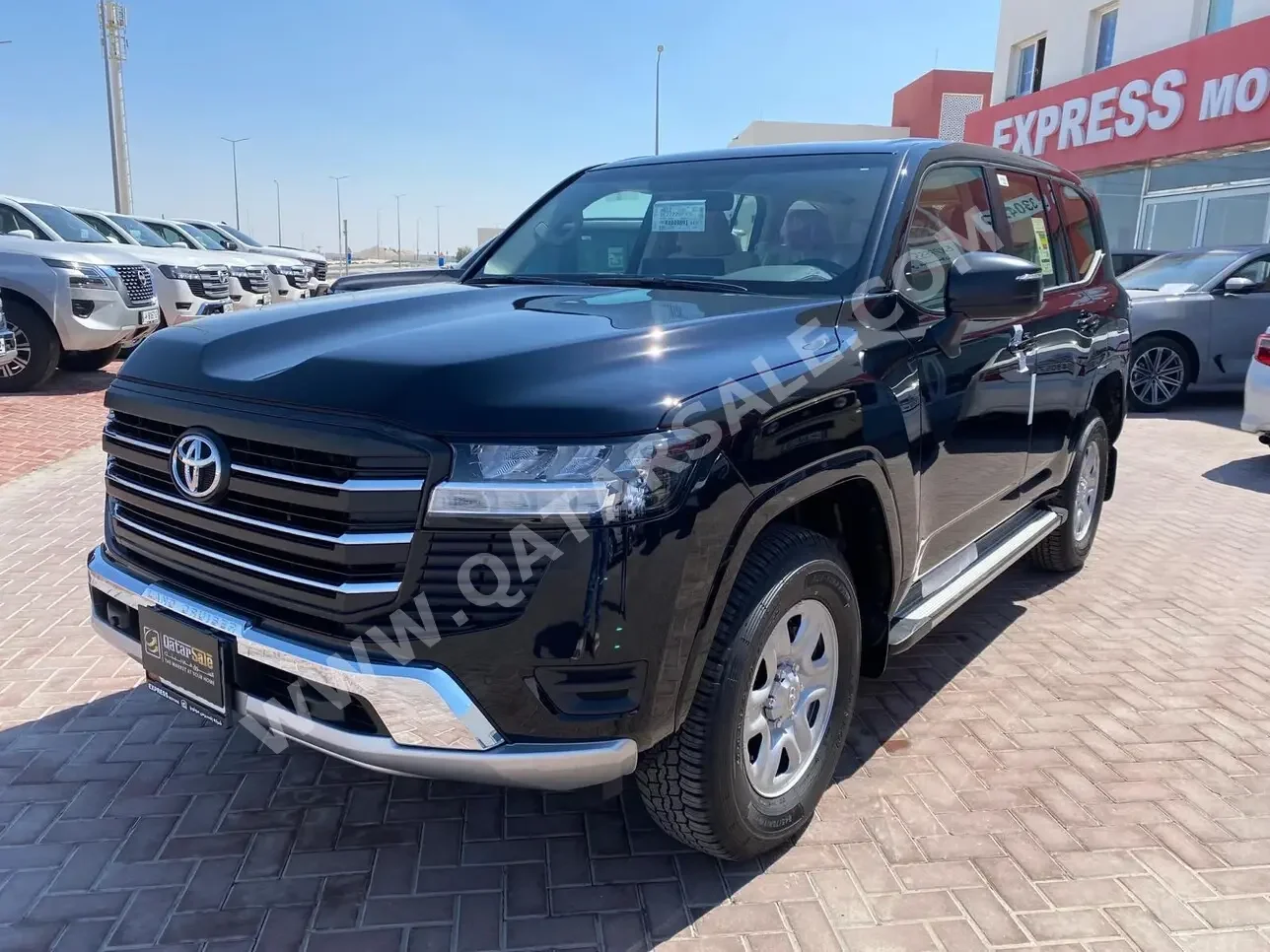 Toyota  Land Cruiser  GX  2024  Automatic  0 Km  6 Cylinder  Four Wheel Drive (4WD)  SUV  Black  With Warranty