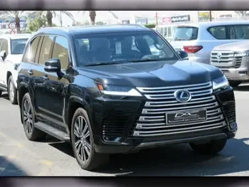 Lexus  LX  600 Luxury  2023  Automatic  4,000 Km  6 Cylinder  Four Wheel Drive (4WD)  SUV  Black  With Warranty