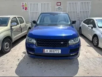 Land Rover  Range Rover  Vogue  2014  Automatic  165,000 Km  8 Cylinder  Four Wheel Drive (4WD)  SUV  Blue