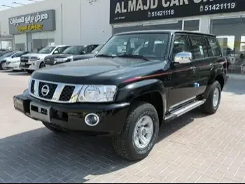 Nissan  Patrol  Safari  2023  Automatic  0 Km  6 Cylinder  Four Wheel Drive (4WD)  SUV  Black  With Warranty