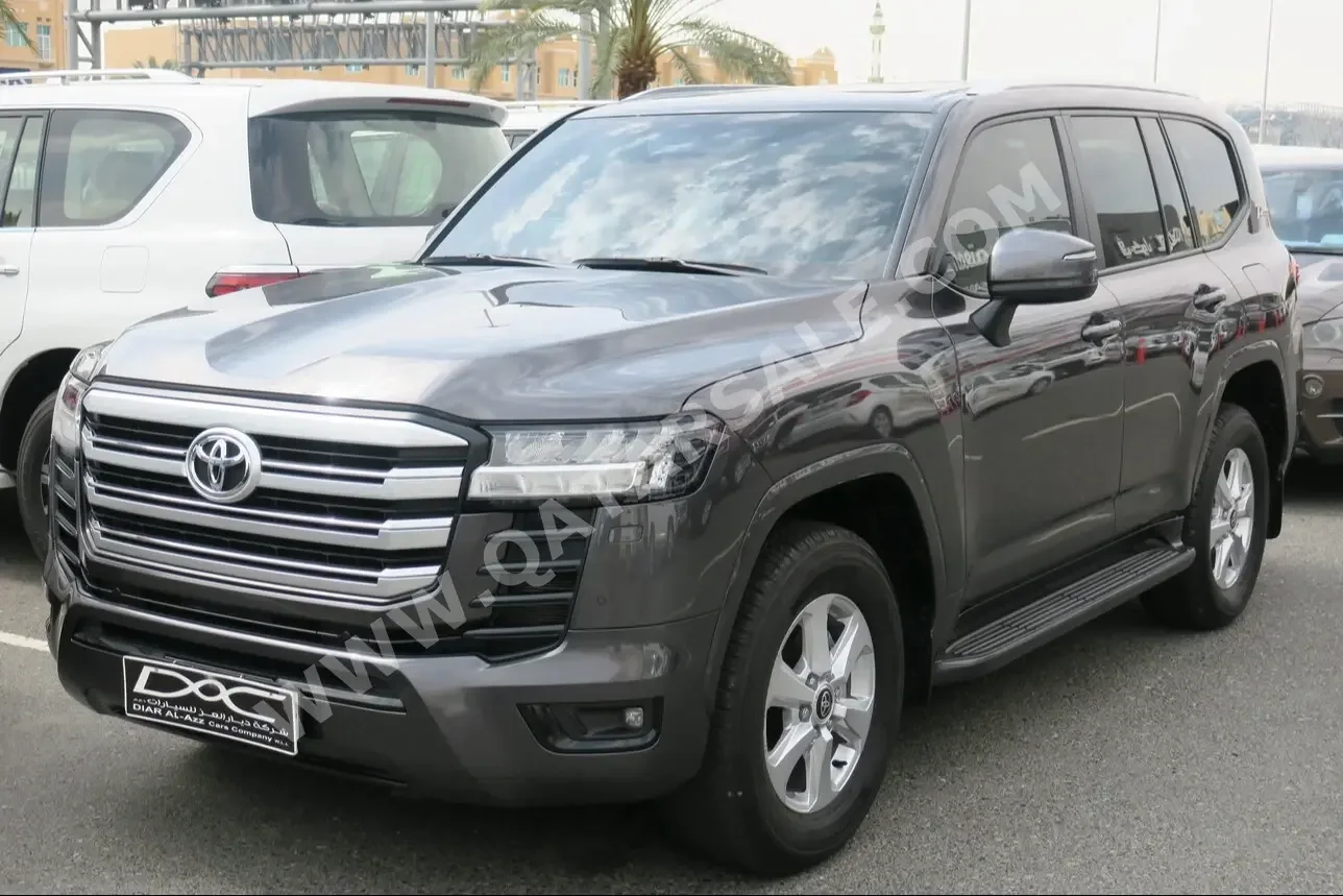 Toyota  Land Cruiser  GXR Twin Turbo  2022  Automatic  74,000 Km  6 Cylinder  Four Wheel Drive (4WD)  SUV  Gray  With Warranty