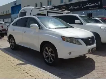 لكزس  ار اكس  350  2010  اوتوماتيك  403,000 كم  6 سلندر  دفع رباعي  اس يو في  أبيض