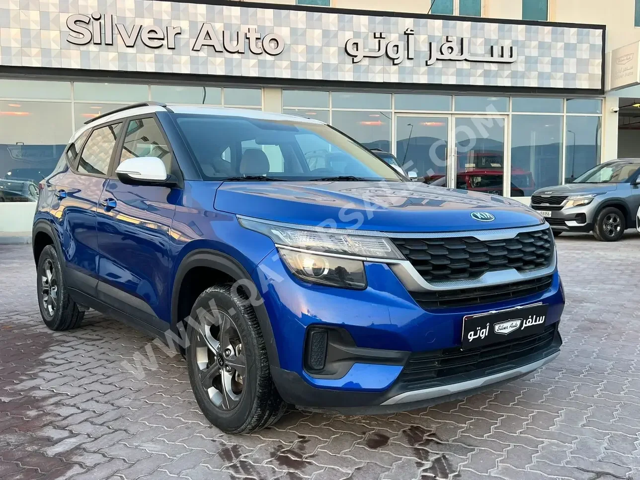 Kia  Seltos  2021  Automatic  73,000 Km  4 Cylinder  Rear Wheel Drive (RWD)  SUV  Blue  With Warranty