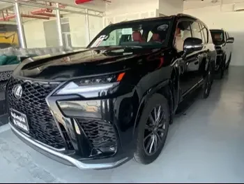 Lexus  LX  600 F Sport  2022  Automatic  27,000 Km  6 Cylinder  Four Wheel Drive (4WD)  SUV  Black  With Warranty