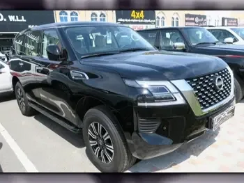 Nissan  Patrol  XE  2023  Automatic  0 Km  6 Cylinder  Four Wheel Drive (4WD)  SUV  Black  With Warranty