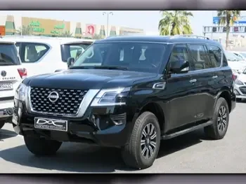 Nissan  Patrol  SE  2023  Automatic  9,000 Km  6 Cylinder  Four Wheel Drive (4WD)  SUV  Black  With Warranty